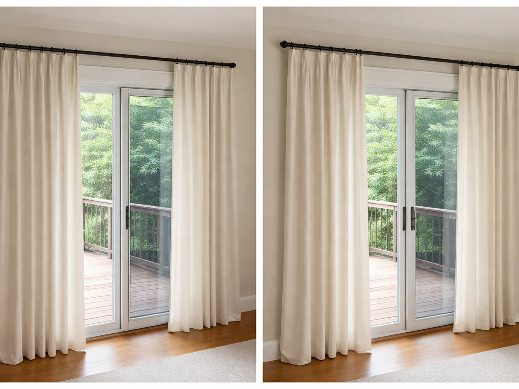 What Size Curtain Rod for Patio Door: Exact Sizing Guide