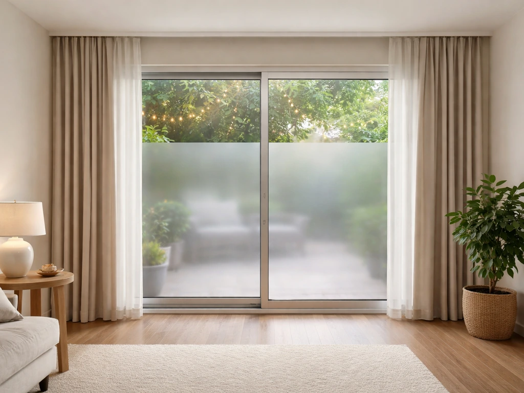 How to Decorate Sliding Patio Doors Step by Step