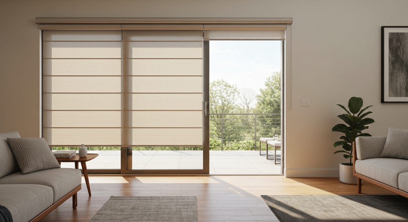 alternatives to curtains for patio doors