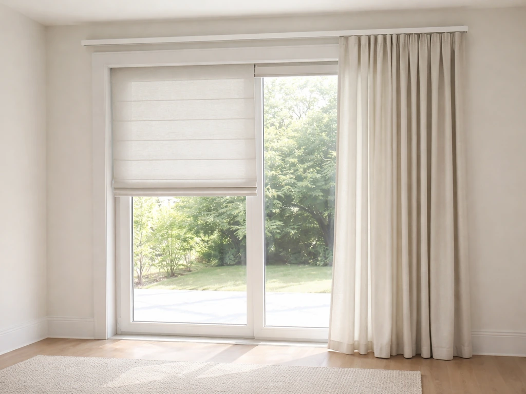 how to dress a patio door
